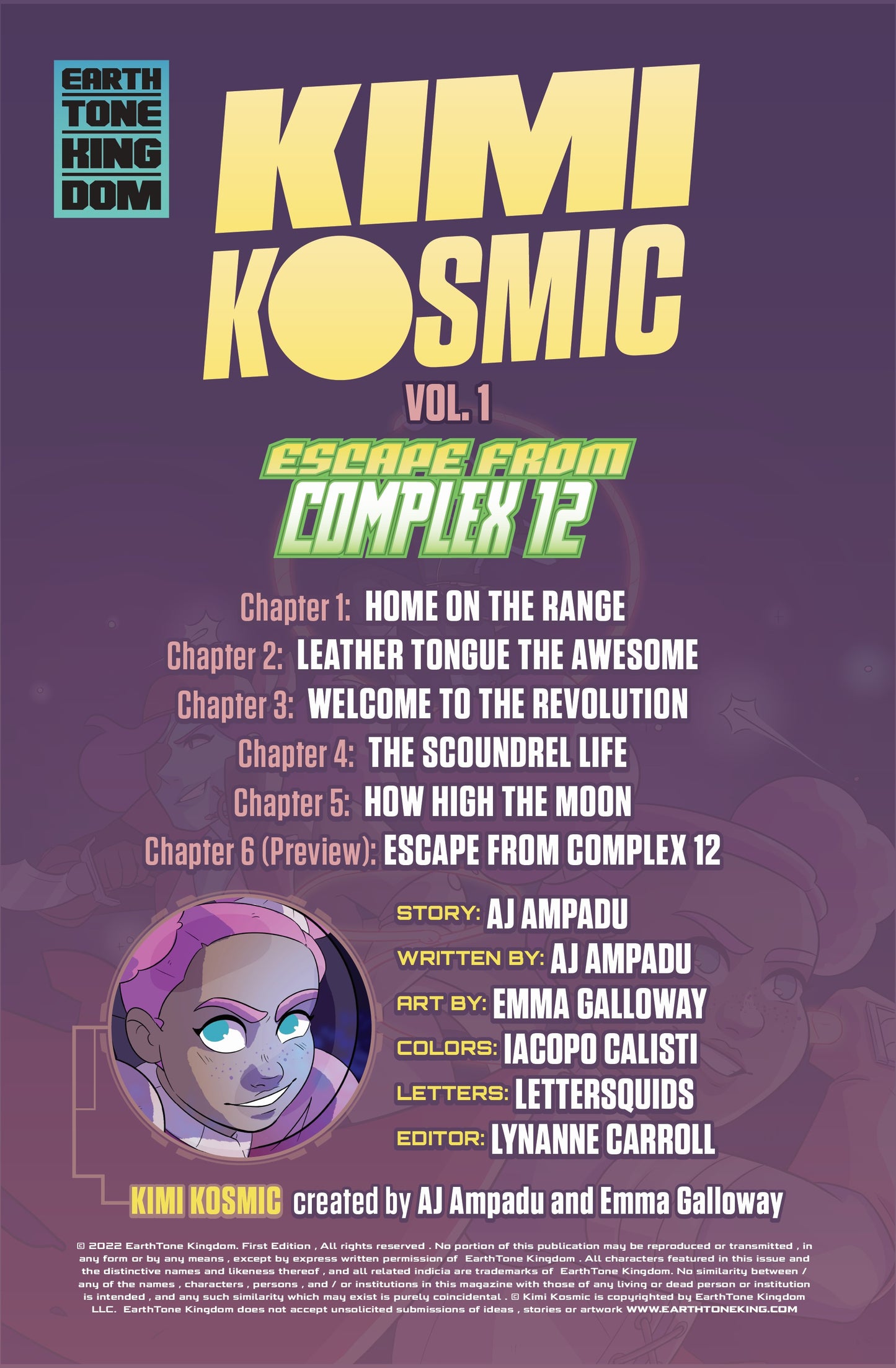 KIMI KOSMIC VOL 01 DIGEST