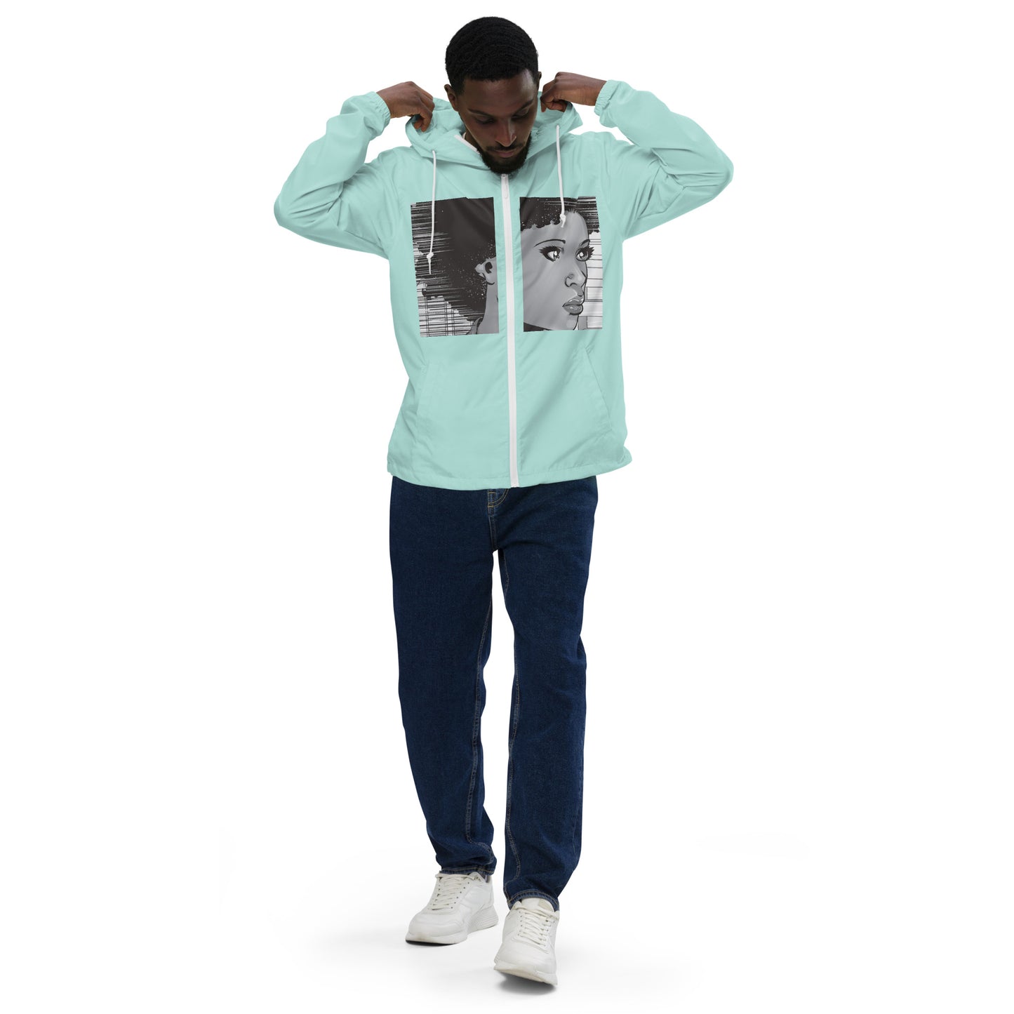 DRONESLAYERX LIGHTWEIGHT ZIP UP WINDBREAKER