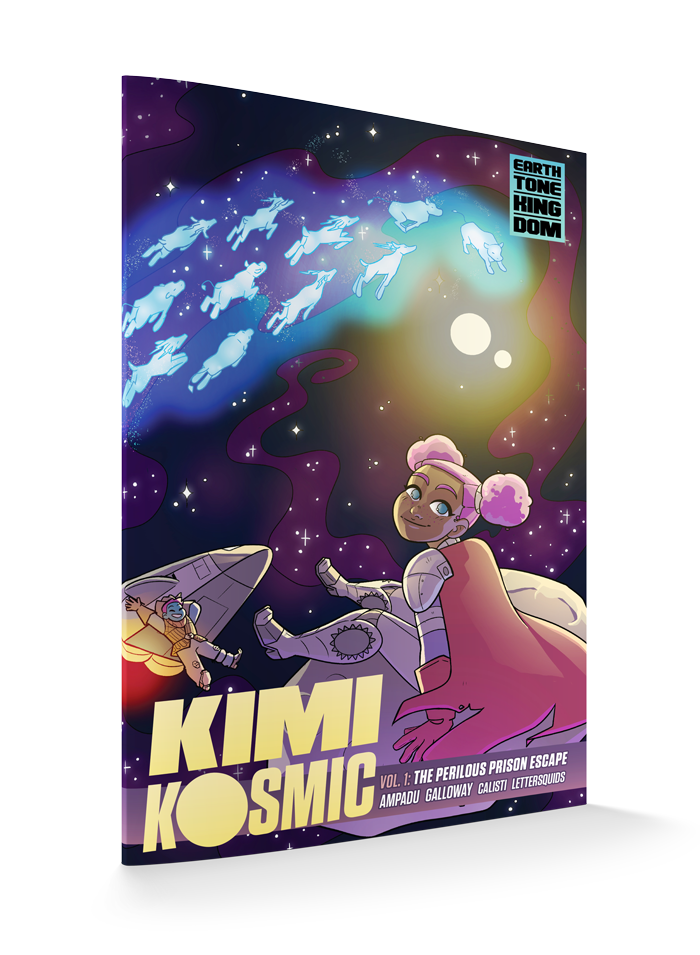 KIMI KOSMIC VOL 01 GRAPHIC NOVEL (FEATHERTOUCH KOSMICOLOR© EDITION)