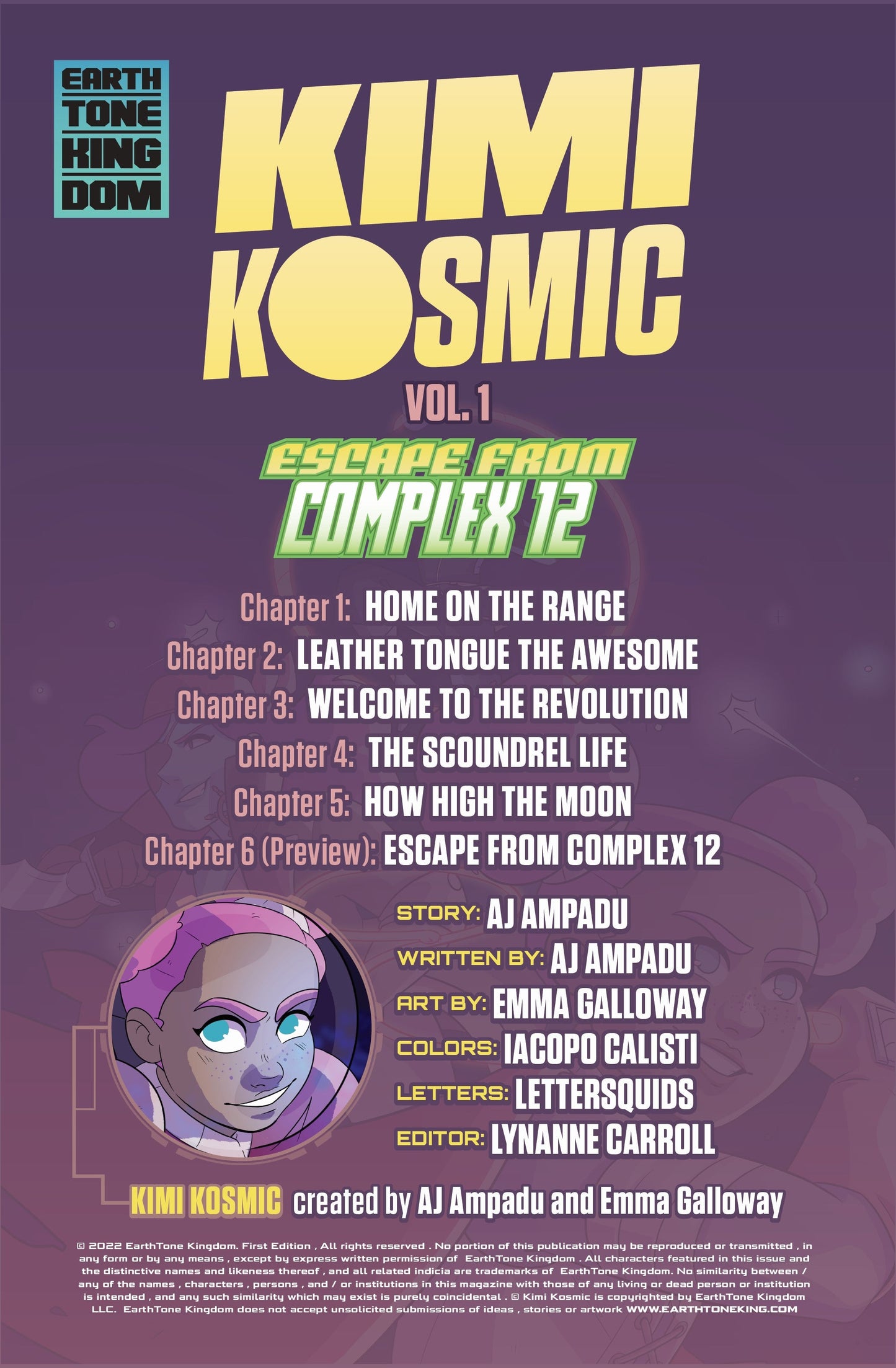 KIMI KOSMIC VOL 01 DIGITAL PDF (DOWNLOAD ONLY)